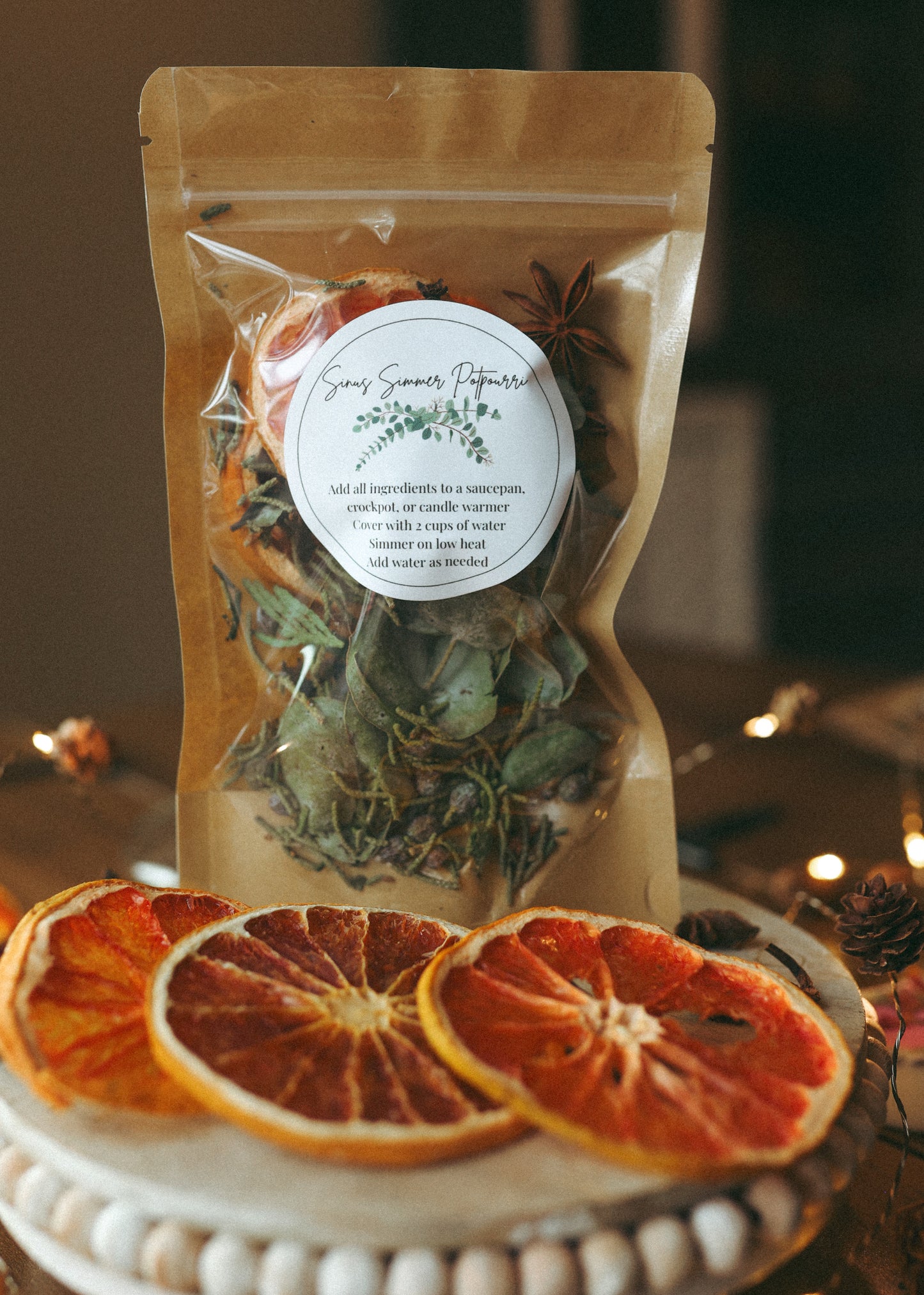 Sinus Simmer Pot Potpourri