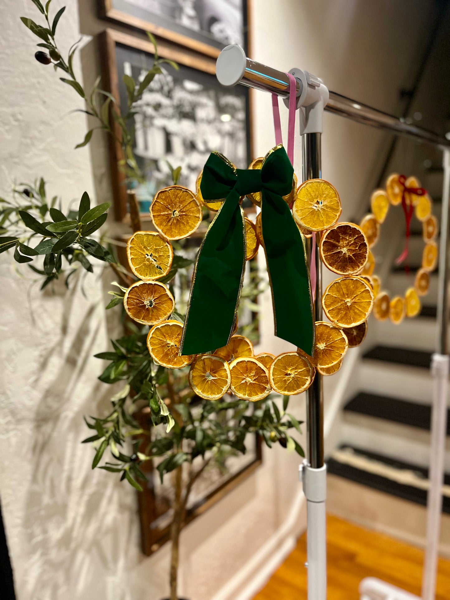 Natural Dried Orange Wreaths