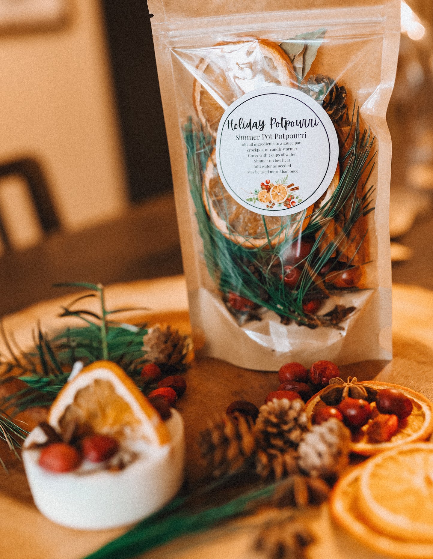 Holiday Blend Simmer Potpourri