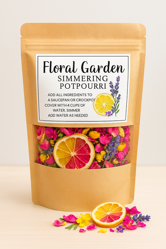 Floral Garden Simmer Pot