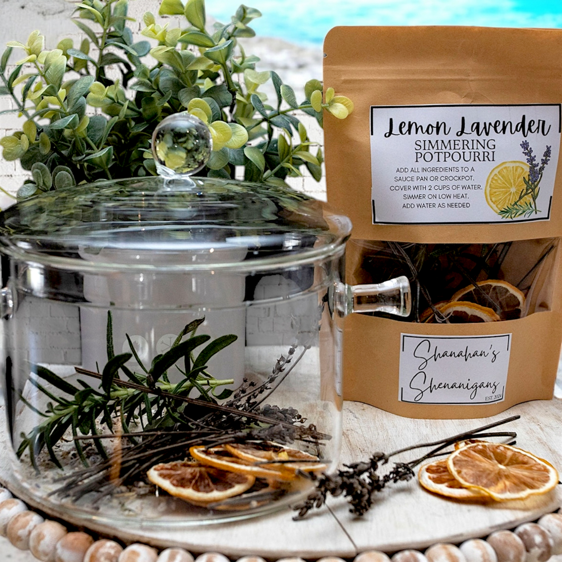 lemon lavender plant Lemon Lavender Simmer Potpourri – Shanahan's Shenanigans